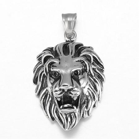 316 Surgical Stainless Steel Pendants STAS-P039-106AS-1