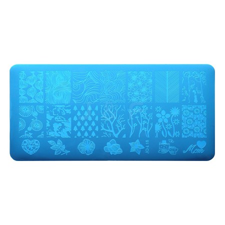 Stainless Steel Nail Art Templates Stamping Plate Set MRMJ-S048-088-1