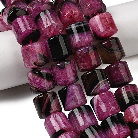 Natural Agate Beads Strands G-F820-P01-01G-1