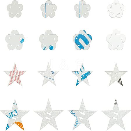 CHGCRAFT Acrylic Handwork Template DIY-CA0001-48-1