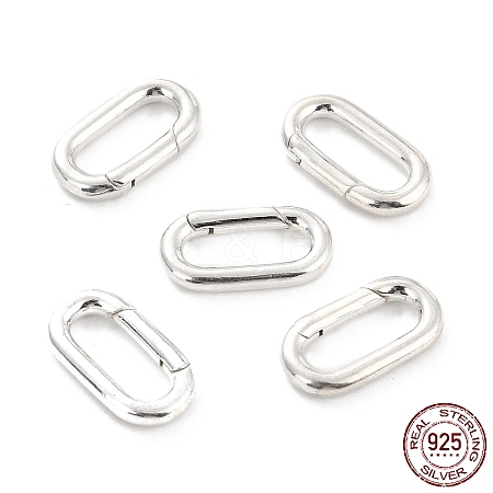 925 Sterling Silver Spring Gate Rings STER-Z001-109S-1