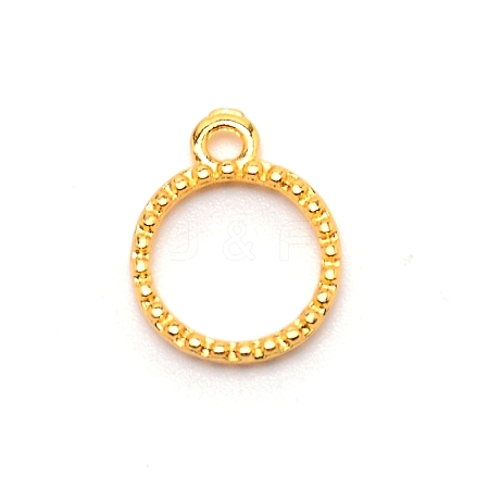 Alloy Open Back Bezel Charms FIND-WH0091-53-1