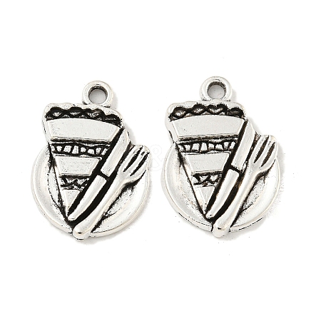 Cake Tibetan Style Zinc Alloy Pendants TIBEP-R334-188AS-RS-1