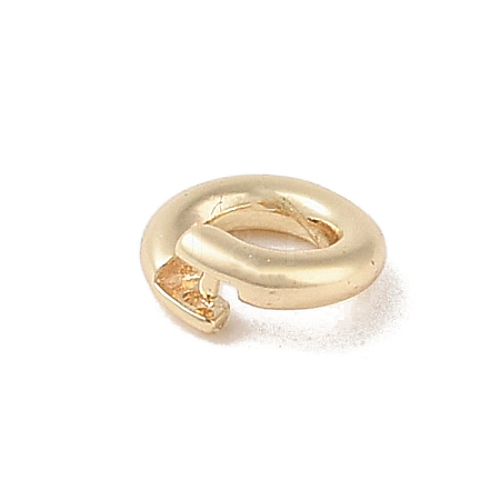 Brass Open Jump Rings KK-S369-01G-01-1