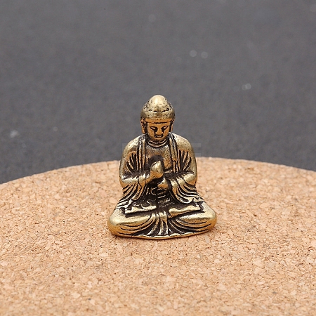 Brass Buddha Statue Display Decoration PW-WG9F82B-02-1