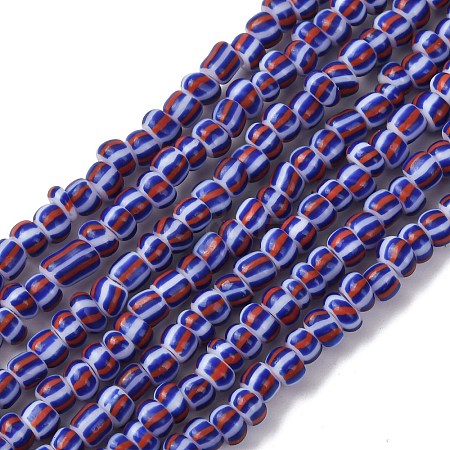 Handmade Lampwork Beads Strands BLOW-K001-01A-16-1