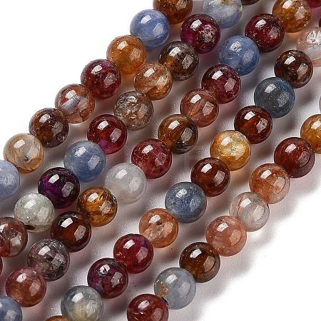 Natural Sapphire Beads Strands G-K383-A01-01-1