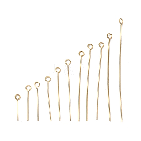 304 Stainless Steel Eye Pins STAS-K293-12G-1