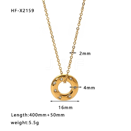 Stainless Steel Pendants Necklaces PW-WG68674-09-1