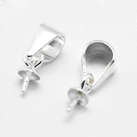 925 Sterling Silver Pendant Bails STER-E050-05S-1