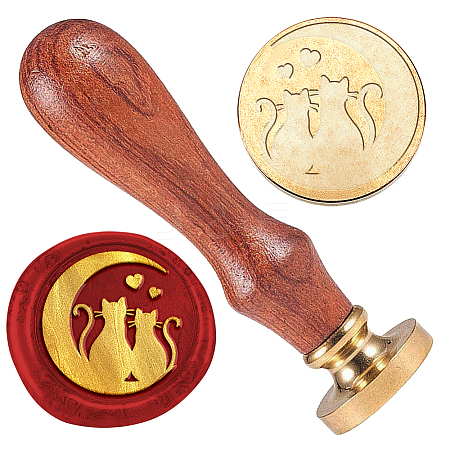 Wax Seal Stamp Set AJEW-WH0208-1091-1