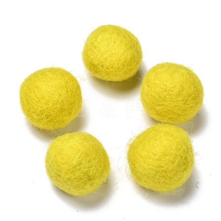 Wool Felt Balls AJEW-P081-A08-1