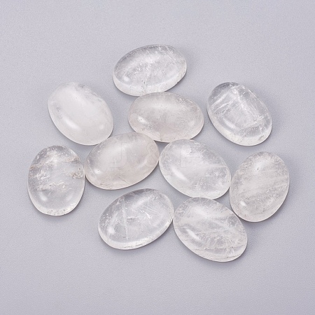 Natural Quartz Crystal Cabochons G-I219-07B-1