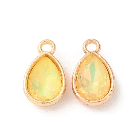Alloy Glass Pendants GL-CBA7A25-01A-1
