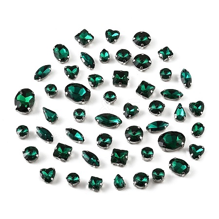 Glass Rhinestone Sew on Rhinestone RB-CBA33FD-01P-02-1