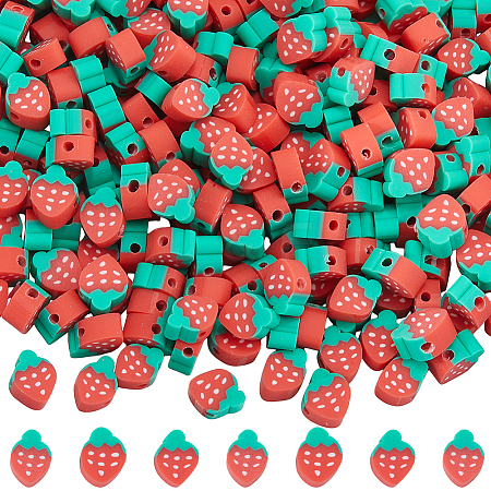 300Pcs Handmade Polymer Clay Beads CLAY-SC0001-94-1