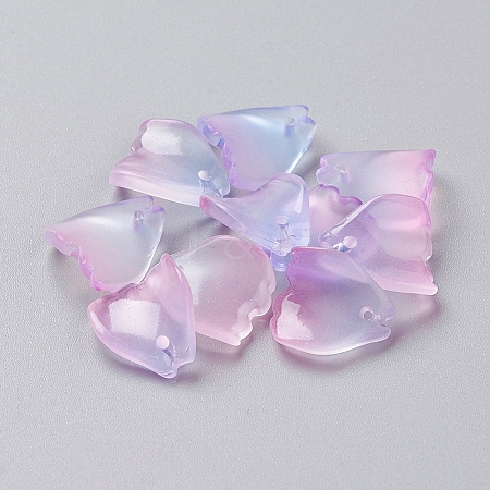 Glass Charms EGLA-L025-B04-1