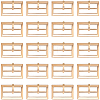 20Pcs Alloy Belt Buckles FIND-CL0001-37G-1