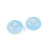 Baking Paint Imitation Jade Glass Beads GL-N006-01B-12-2