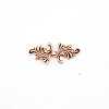 Eco-Friendly Zinc Alloy Hook Clasps PALLOY-WH0031-03R-1