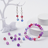 10 Style Spray Painted & Drawbench Transparent & Baking Paint Glass Beads GLAA-YW0001-26A-6
