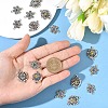 4Pcs 2 Styles Alloy Colorful Rhinestone Links Connectors ALRI-YW0001-30-3