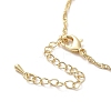 304 Stainless Steel Singapore Chain Necklaces NJEW-A020-01G-3