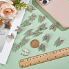 10Pcs Alloy Shank Buttons DIY-MA0006-65A-3