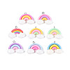 Opaque Resin Pendants RESI-N050-11P-4