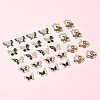 28Pcs 7 Styles Alloy Enamel Pendants FIND-FS0003-21-9