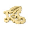Ion Plating(IP) 304 Stainless Steel Pendants STAS-D007-03G-2