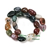 Natural Indian Agate Beads Strands G-K395-B12-02-3