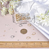 24 Pairs 4 Style Brass Leverback Earring Findings DIY-CN0002-60-3