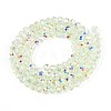 Transparent Glass Beads Strands EGLA-N016-3mm-06-2
