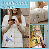 4Pcs Polyester Embroidery on Clothing Patches DIY-FG0007-83-5
