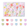 Yilisi 60Pcs 6 Colors Resin Cabochons Accessories RESI-YS0001-06-9