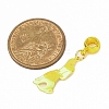 Brass European Dangle Charms PALLOY-JF04547-2