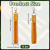 12Pcs Imitation Leather Pendant Decorations KEYC-DR0001-19A-2