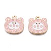Alloy Enamel Pendants ENAM-N054-74D-2