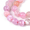 Natural Agate(Dyed & Heated) Beads Strands G-T139-8mm-88B-3