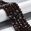 Baking Paint Imitation Jade Glass Bead Strands LS-DGLA-A034-J6MM-A11-2