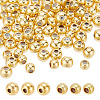 60Pcs 2 Style Brass Beads KK-AR0003-12-1