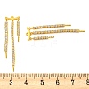 Chains Tassel 925 Sterling Silver Micro Pave Cubic Zirconia Peg Bails STER-Q192-29G-3