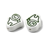 Handmade Porcelain Beads PORC-Z004-01B-2