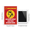 Waterproof PVC Warning Sign Stickers DIY-WH0237-006-5