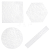 4Pcs 4 Styles Acrylic Color Palette Boards ODIS-CN0001-03-1