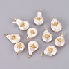 Natural Cultured Freshwater Pearl Pendants PEAR-F008-43G-1