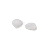 Faceted Natural White Moonstone Cabochons G-I295-05C-19-2