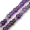 Natural Amethyst Beads Strands G-P595-B05-01-2