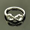 Give Your Girlfriend for Valentines Day Alloy Rings RJEW-G111-S-1